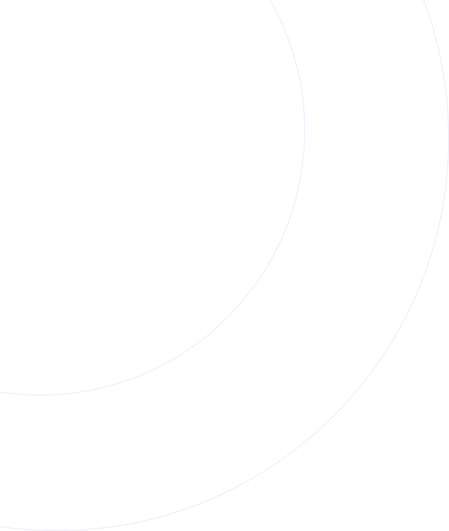 Abstract image with three concentric circles on a black background.